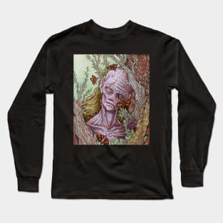 Zombie and moths Long Sleeve T-Shirt